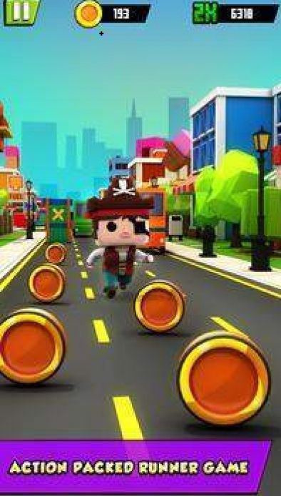 地铁小子赛跑者
